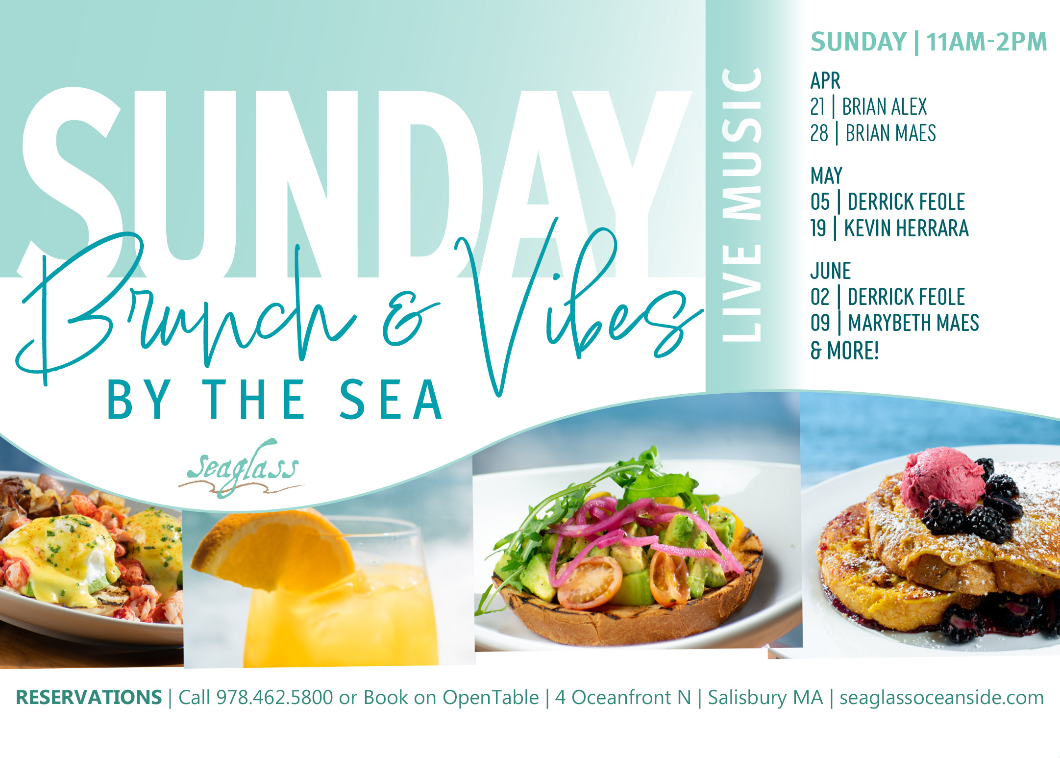 Sunday Brunch & Vibes at Seaglass